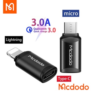 Mcdodo Type C 轉 Lightning 音頻轉換器 3A 快速充電器 C 型到 Micro USB 兼容 I