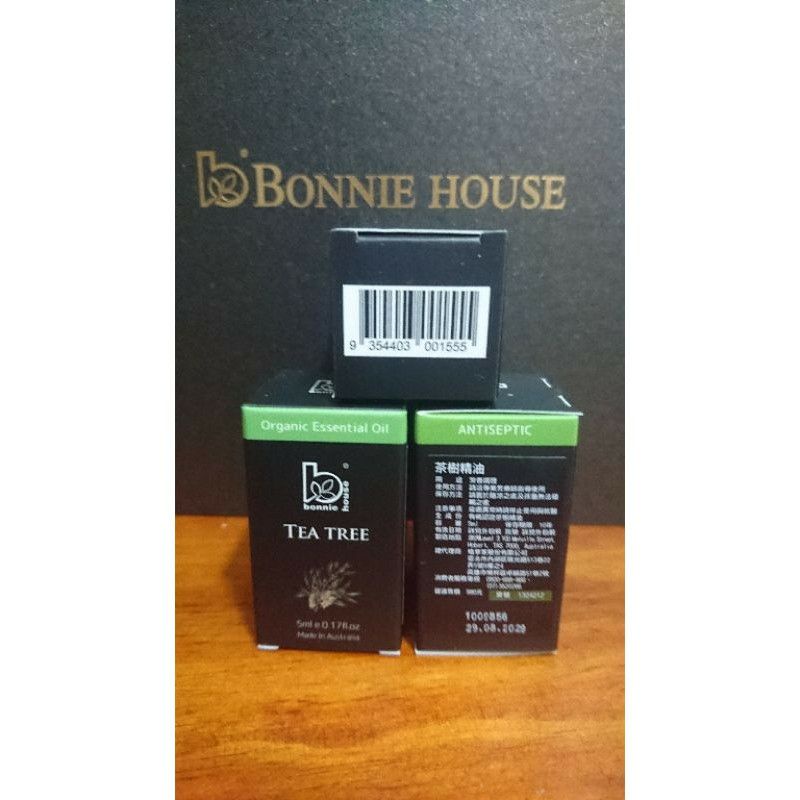 Bonnie House 植享家 有機茶樹精油5ml 雙有機認證