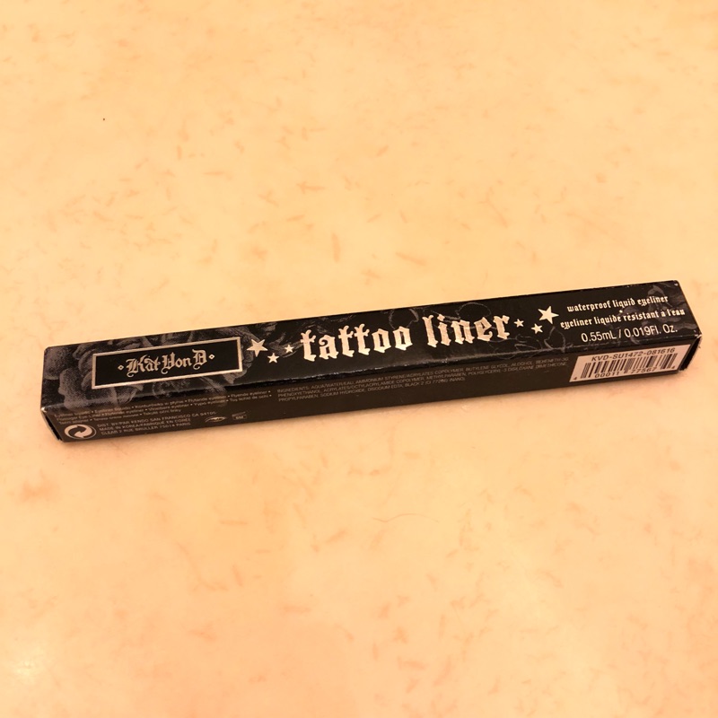 (全新) Kat Von D-Tattoo Liner 刺青眼線液筆(黑色)