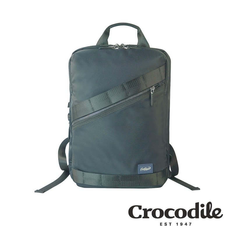 Crocodile 鱷魚皮件 後背包 多層隔層 尼龍防潑水後背包 X-lite 3.0系列 0104-09605-01