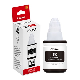 【蝦皮直營】Canon GI-790BK 原廠連供黑色墨水 廠商直送