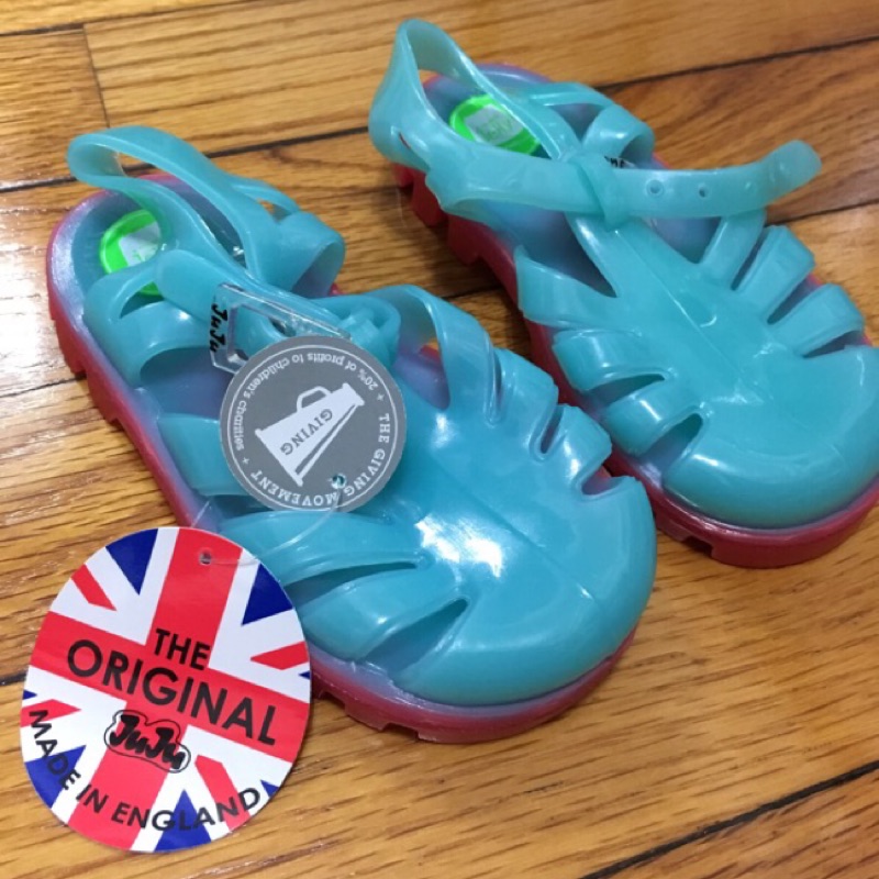 JuJu果凍膠鞋涼鞋英國製 UK4