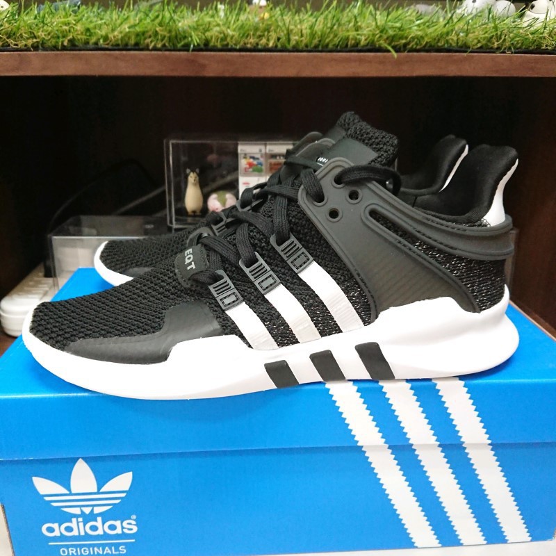 【小八】adidas EQT Support ADV W Black 黑白 亮粉 B37539