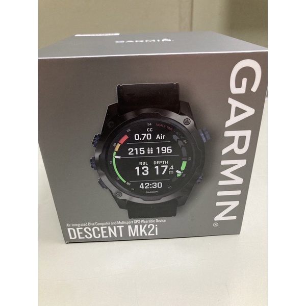 Garmin Descent Mk2i(2022全新台灣公司貨）GPS潛水電腦錶 抽獎抽中欲低價賣出🎉