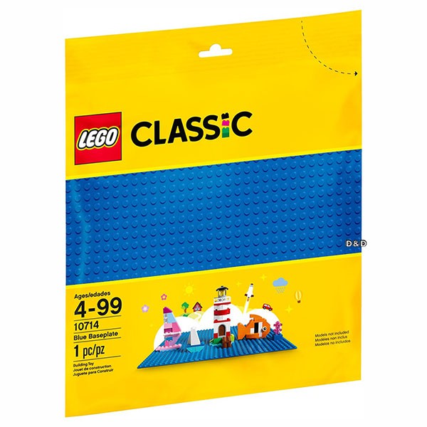 LEGO樂高 LT10714 藍色底板_Classic 基本顆粒系列