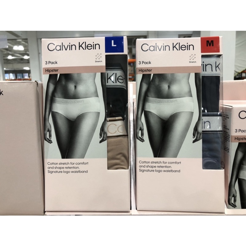 🛍好市多Costco代購（新品）CALVIN KLEIN女內褲3入組