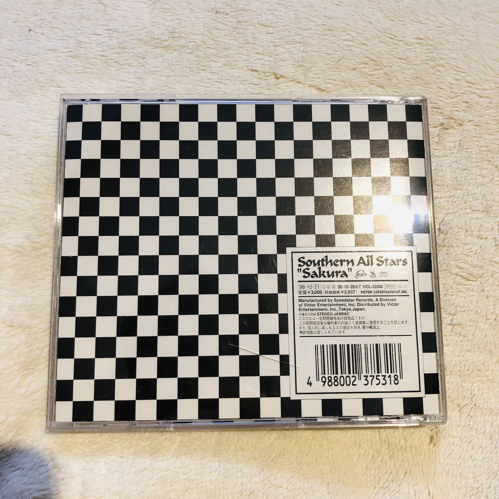日版桑田佳祐南方之星southern All Stars Sakura 專輯 蝦皮購物