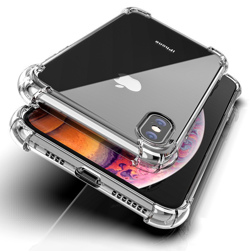 四角防摔 iPhone12 透明殼 手機殼 i11 Pro Max mini XR XS X i8 7 Plus SE2