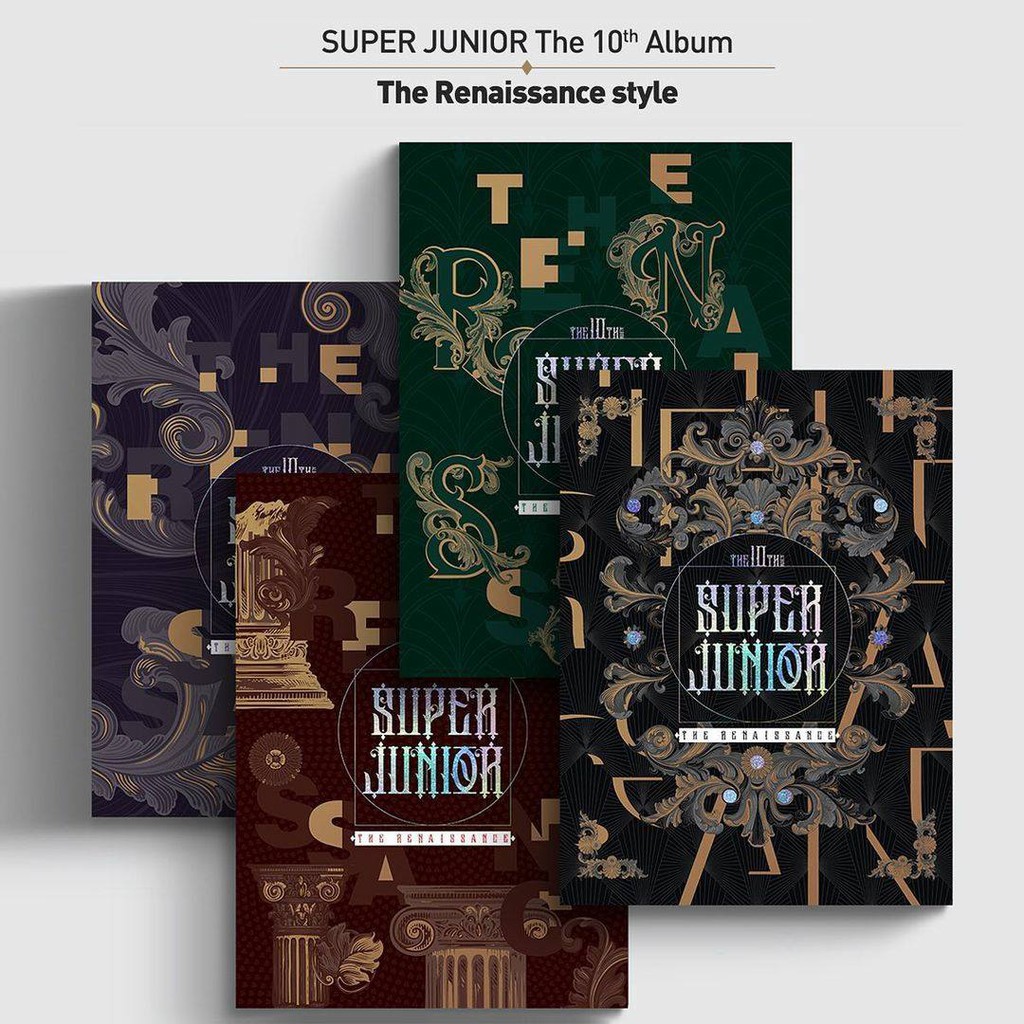 【現貨馬上出 全新未拆】SUPER JUNIOR - VOL.10 [THE RENAISSANCE] 正規十輯 小分隊