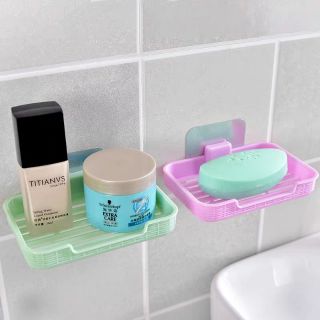 吸壁式香皂盒肥皂盒创意镂空卫生间沥水皂托洗衣皂盒香皂架肥皂架