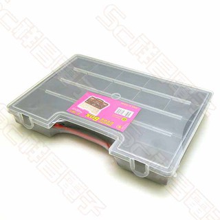 【祥昌電子】SANTAI 421.S301 透明零件收納盒 塑膠工具盒 透明盒 零件盒 首飾盒 工具盒 分格盒 分類盒