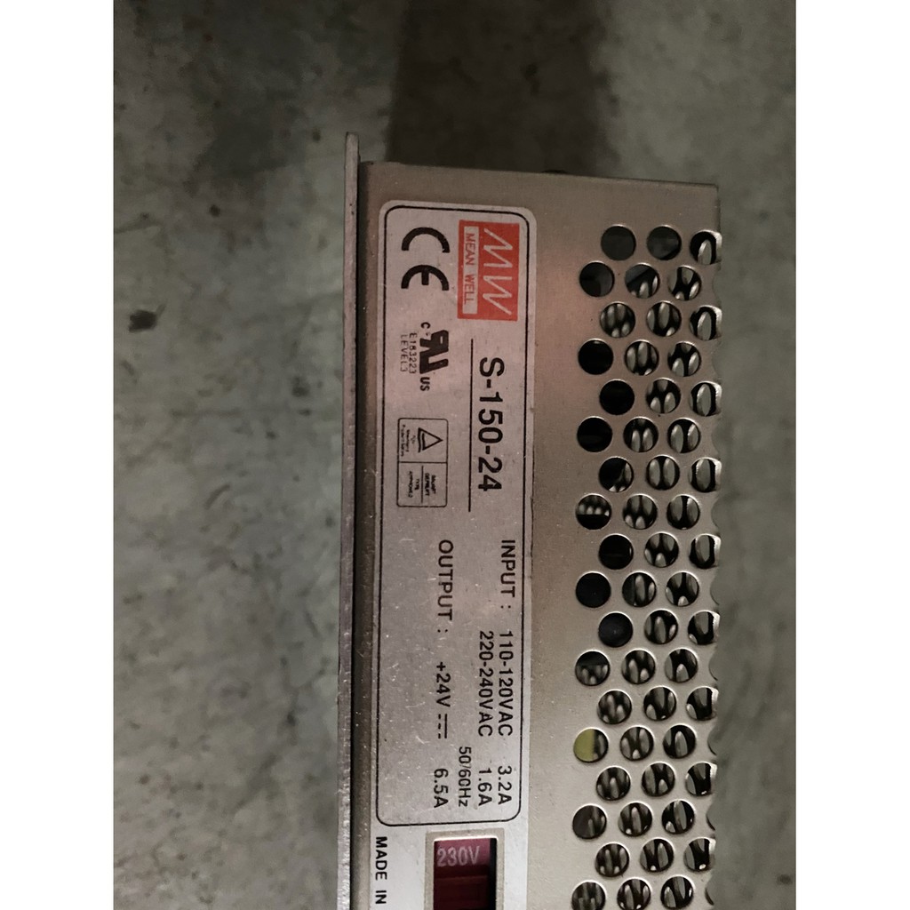 S-150-24 MW MEAN WELL Power Supply 電源供應器