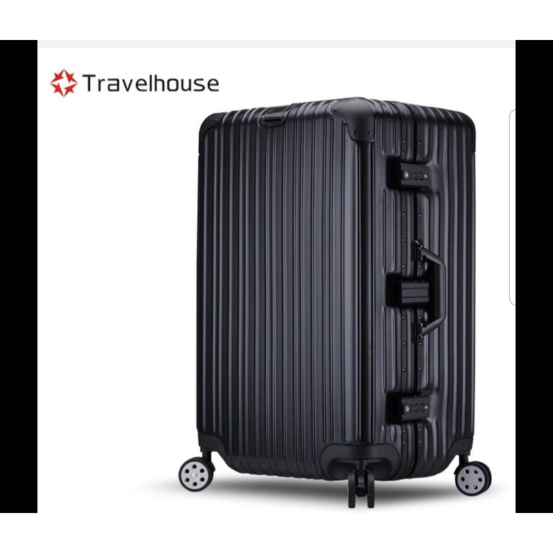 TravelHouse 尊爵典藏29吋PC運動款胖胖箱鋁框行李箱