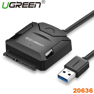 【3CTOWN】含稅附發票 綠聯 20636 SATA TO USB3.0硬碟SSD便捷傳輸線