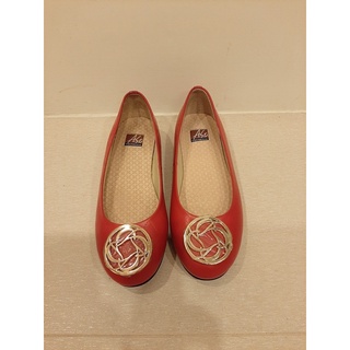 阿瘦平底紅色娃娃鞋#5