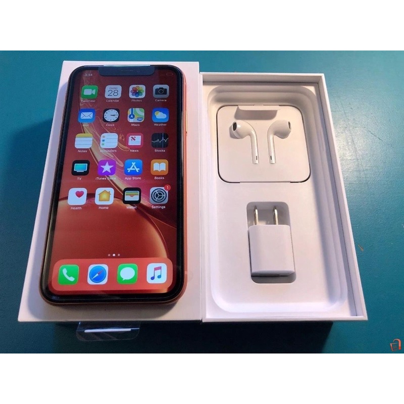 蘋果手機 iphone XR 128G紅色 9.9成新 配件全新 完整盒裝
