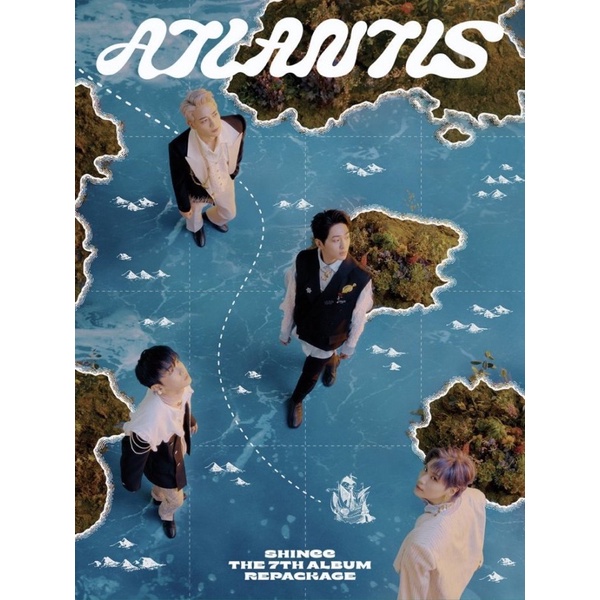 SHINEE Atlantis 專輯 KEY 小卡 溫流 明信片
