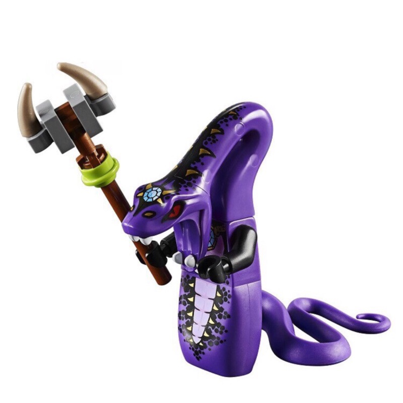 LEGO 70668  派梭 pythor 旋風忍者 紫色 狂蟒 人偶 (附武器)