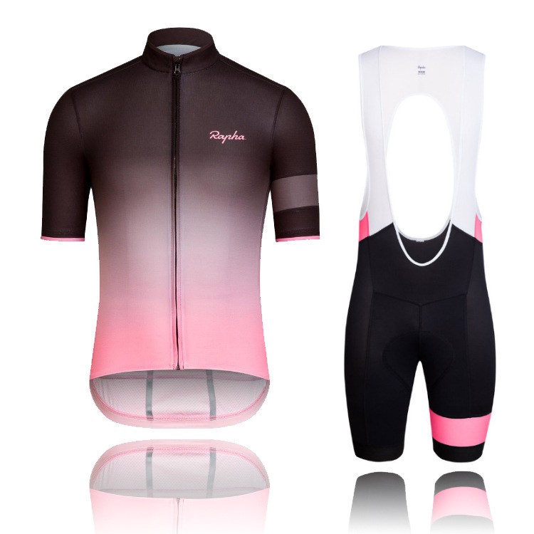 騎行服 RAPHA Pro 套裝短袖山地自行車衣服 Kualiti Tinggi