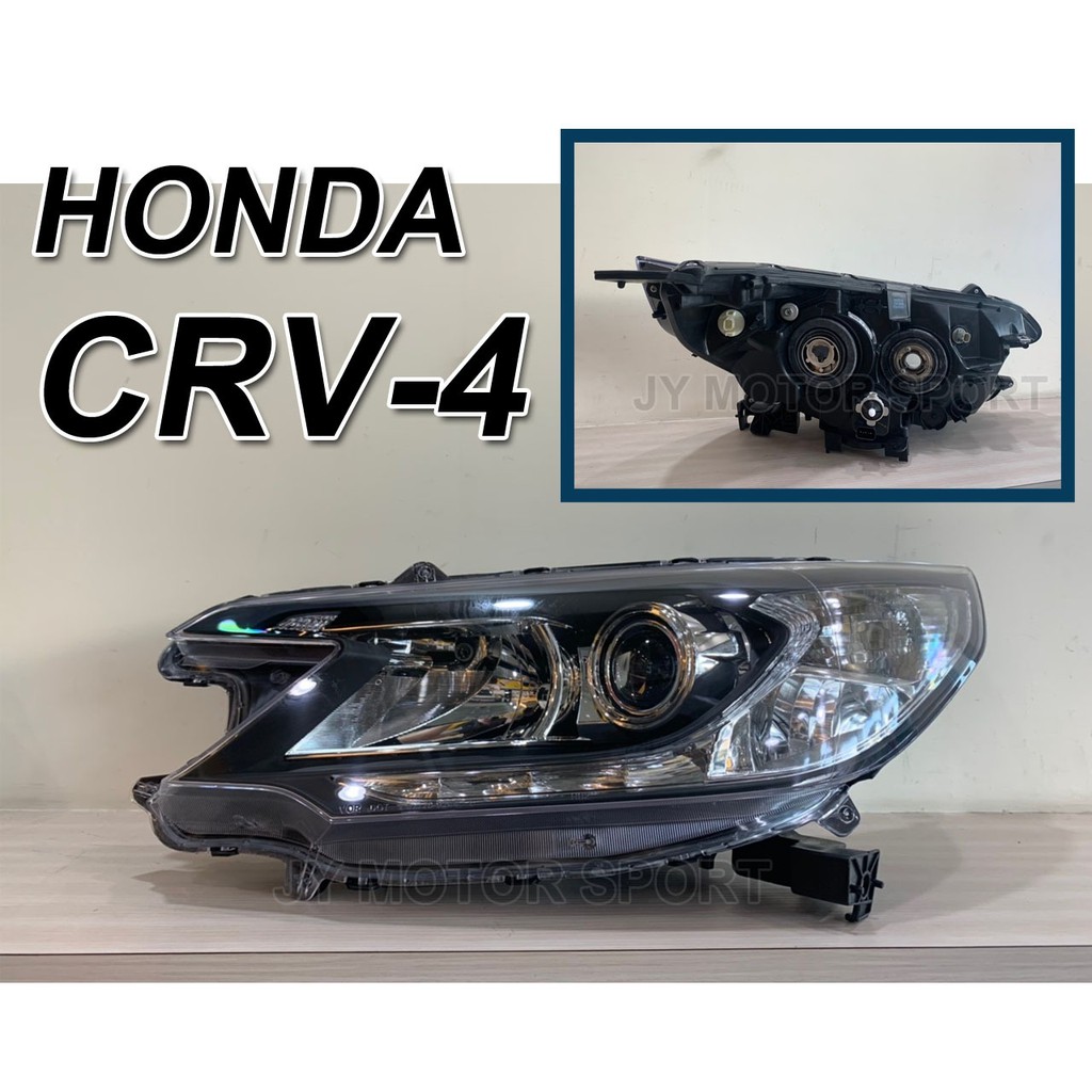 小傑車燈-全新 HONDA CRV4 CRV 4代 2013 2014 13 14 年 原廠型 魚眼 大燈 無HID用