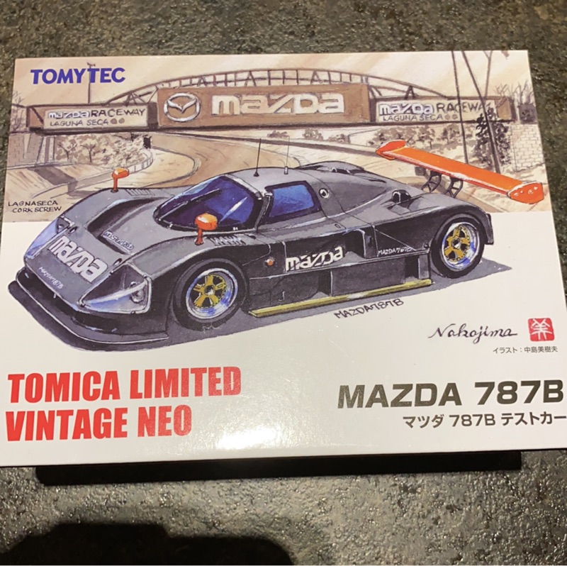 TOMYTEC TLV-NEO Mazda 787B Test Car (Diecast Car)