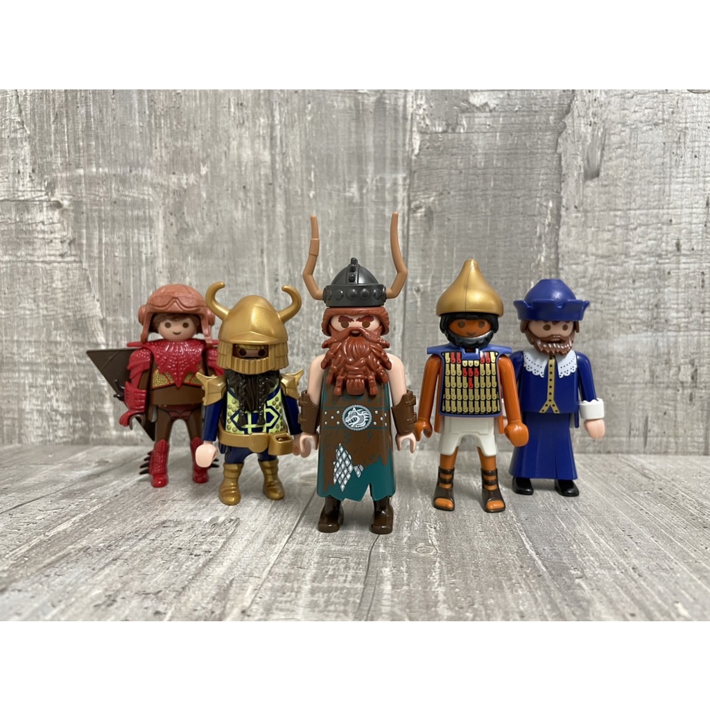 Playmobil 摩比 零件 飛行帽 安全帽 高帽 帽 帽子 牛角帽 狼帽 雪怪 頭盔 披風 披肩