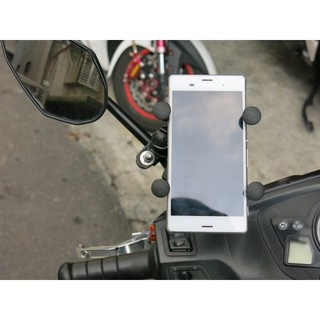 《晶站》手機車架 X型二代 改裝 機車手機架 附USB充電 全底座 非MWUPP與RAM