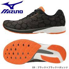 {大學城體育用品社}  MIZUNO WAVE AERO 男 路跑鞋 寬楦 J1GA203609 黑橘