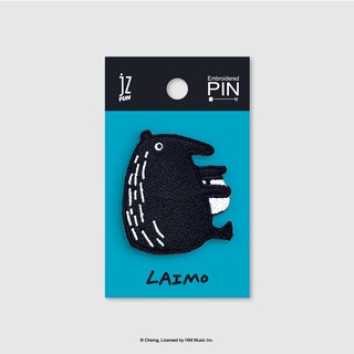LAIMO刺繡造型別針(MIMO ALONE) LM-EP210401【久大文具】0145(停產)