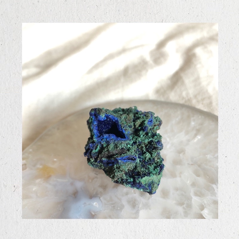 ⎪小小。藍銅礦Azurite / Azurmalachite⎪