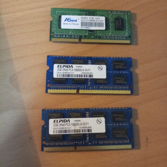 DDR3 1333 1G/2G 筆電記憶體