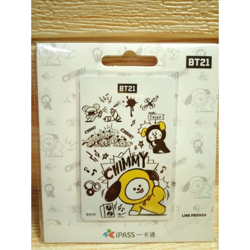 BT21（DOODLE-CHIMMY）一卡通