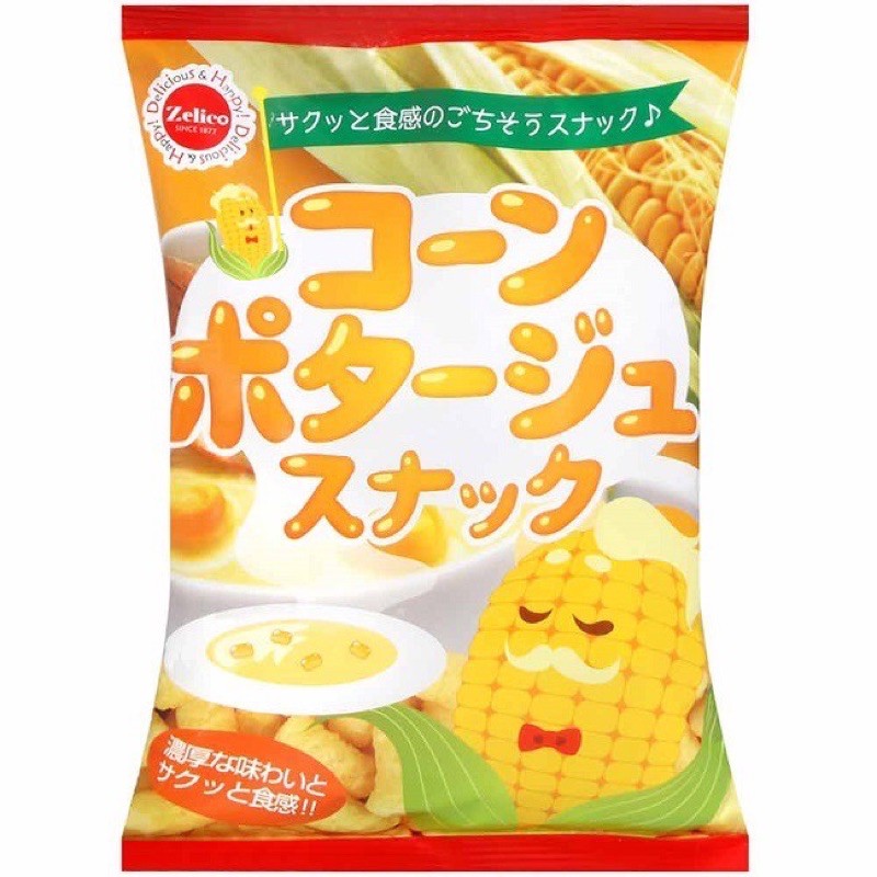 日本 Zelico 鈴木榮光堂 玉米濃湯風味餅乾
