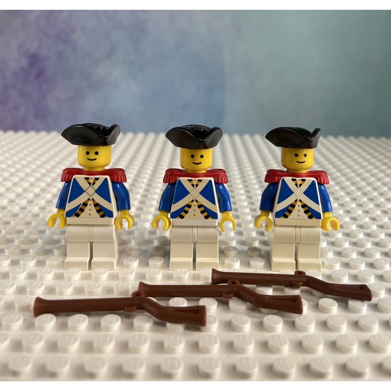 LEGO樂高 海盜系列 絕版 二手 6274 官兵船 人偶 徵兵 官兵（3隻合售）