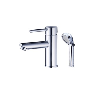 【大巨光】臉盆單孔單槍水龍頭+手動馬桶洗淨器 TAP-100086
