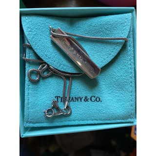 經典Tiffany &Co.蒂芙尼1837系列銀塊墜子純銀項鍊