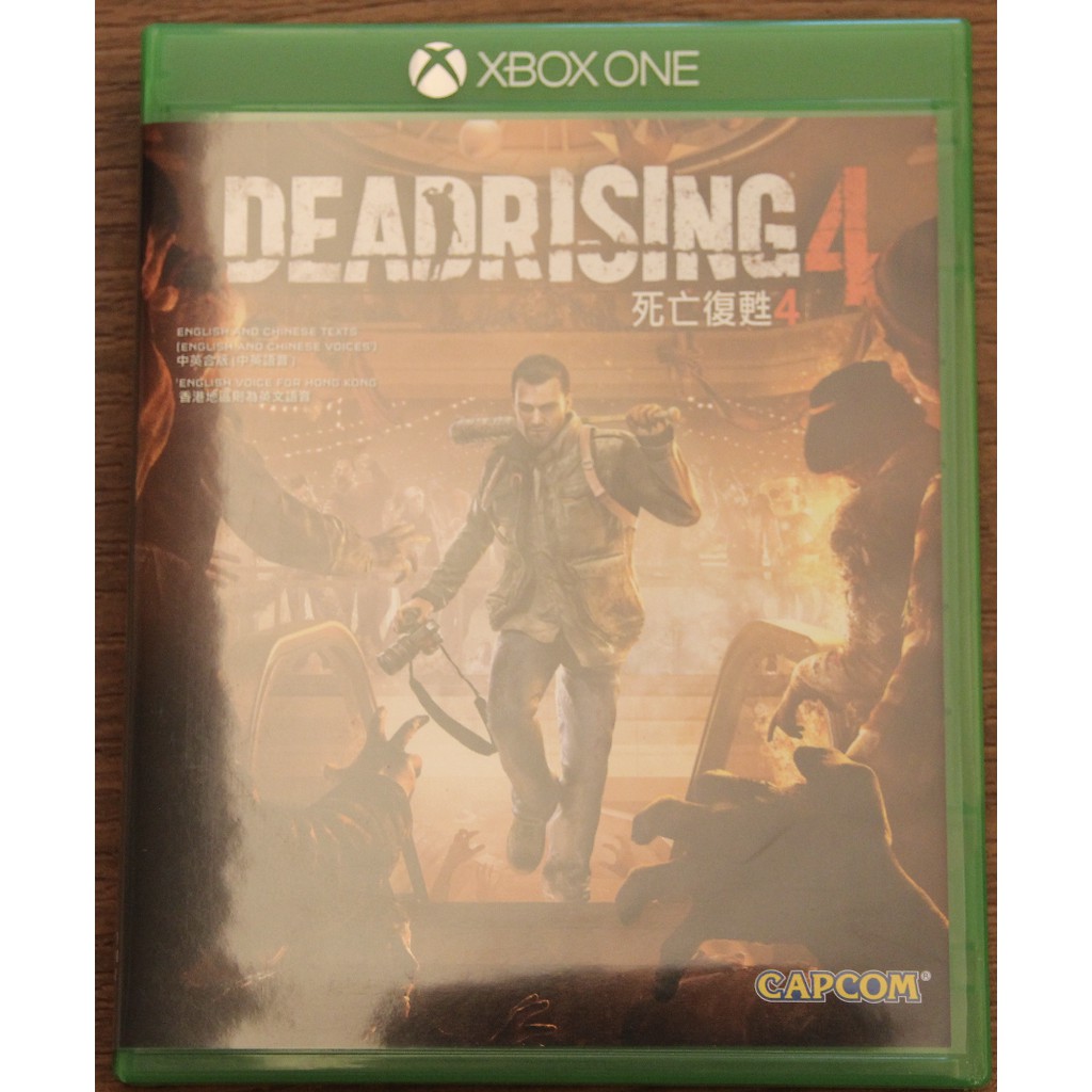 二手實體片死亡復甦4 Dead Rising 4 中文版 XBOX ONE S 遊戲片(非GTA5 天蠍星)  0