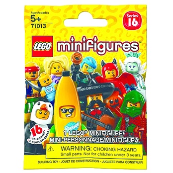Lego 71013 樂高 16代人偶包 一套16隻 (二手/附底版/配件/原廠外包裝/彩紙)