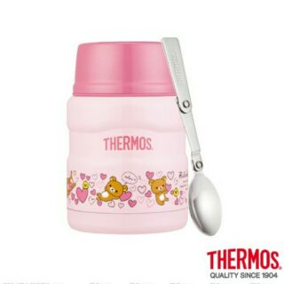 THERMOS 膳魔師】拉拉熊 不鏽鋼真空保溫食物罐0.47L