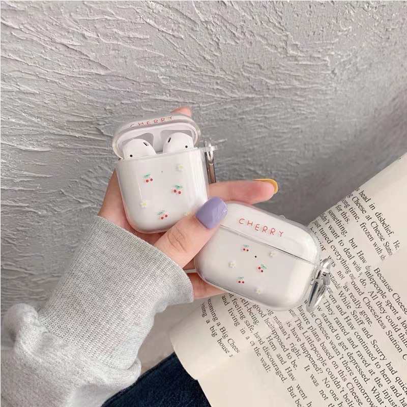 [Rü]櫻桃🍒簡約耳機保護套 🎧 AirPods Pro 保護套 保護殼 AirPods一代二代