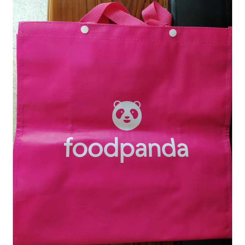 全新foodpanda環保購物袋 厚防水購物袋