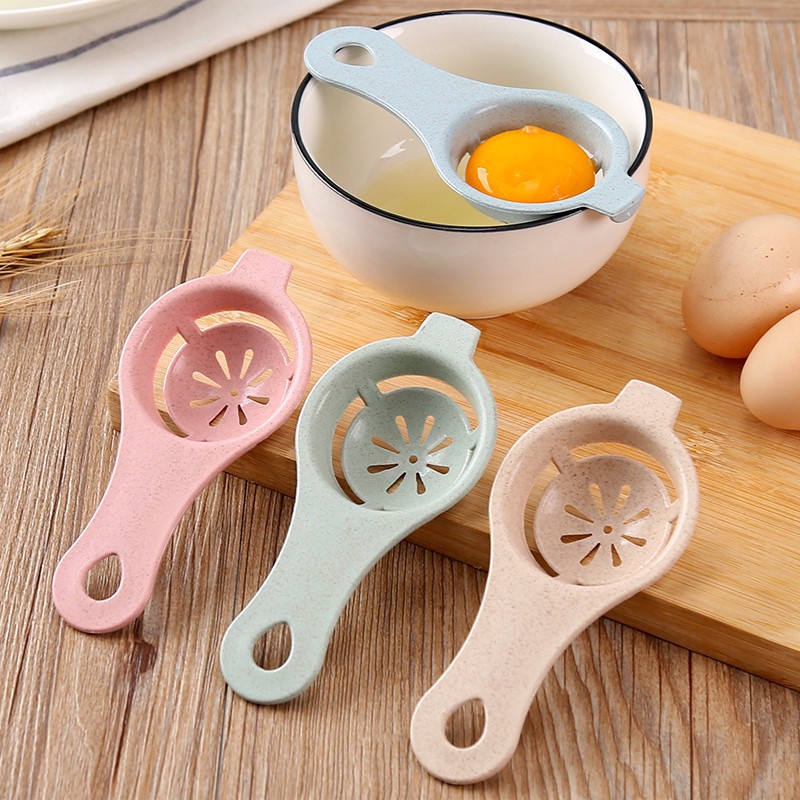 蛋黃分離器廚房食品級篩蛋器烹飪小工具, 用於製作蛋糕蛋黃蛋白分離器。