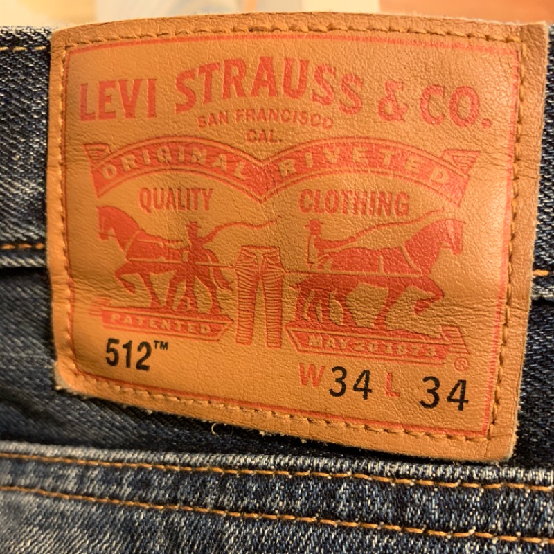 Levi’s 512 W34L34