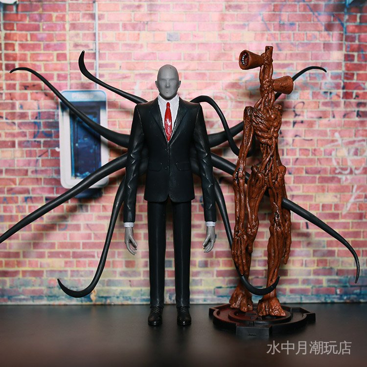 水中月 Scp基金會警笛頭汽笛人scp 67手辦人偶擺件模型玩具公仔現貨 蝦皮購物