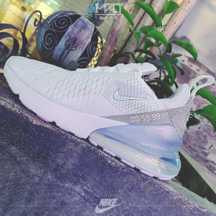 nike air max 270 white silver