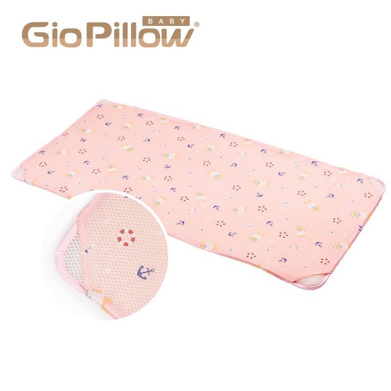 GIO Pillow 韓國 L 透氣床墊/智慧二合一有機棉超透氣嬰兒床墊/防窒息床墊/L號90x120cm