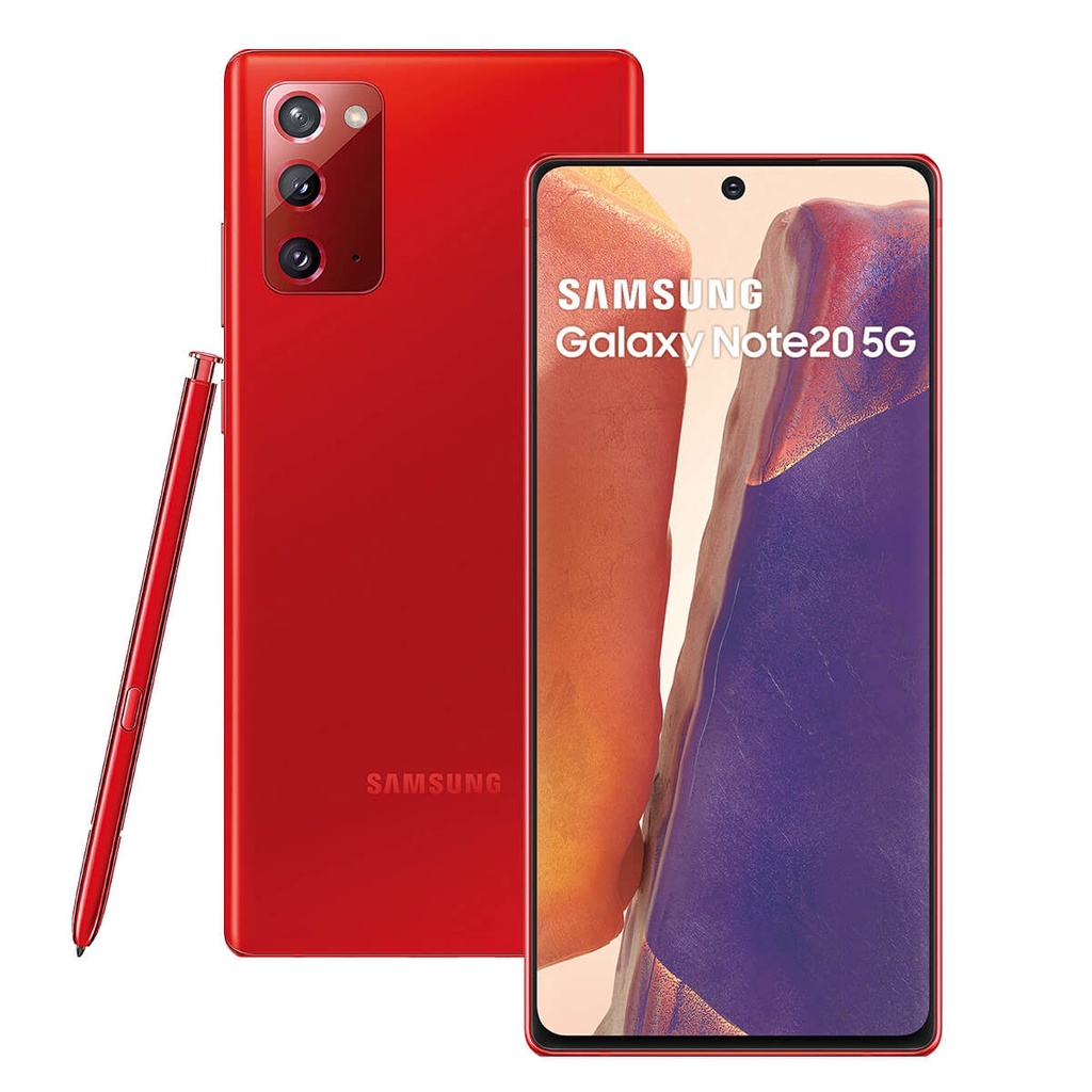 Samsung Note 20 紅色 全新只有拆封 2022/04/20 購入 面交