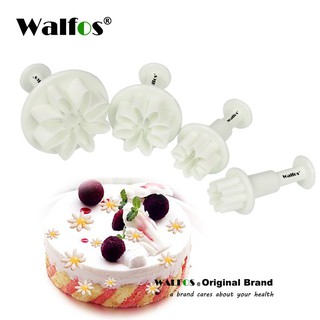 Walfos 餅乾模具翻糖蛋糕工具(4 件)