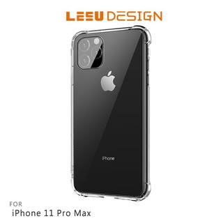 LEEU DESIGN Apple iPhone 11 Pro Max 6.5吋 傲熊冰封 氣囊鋼化玻璃殼