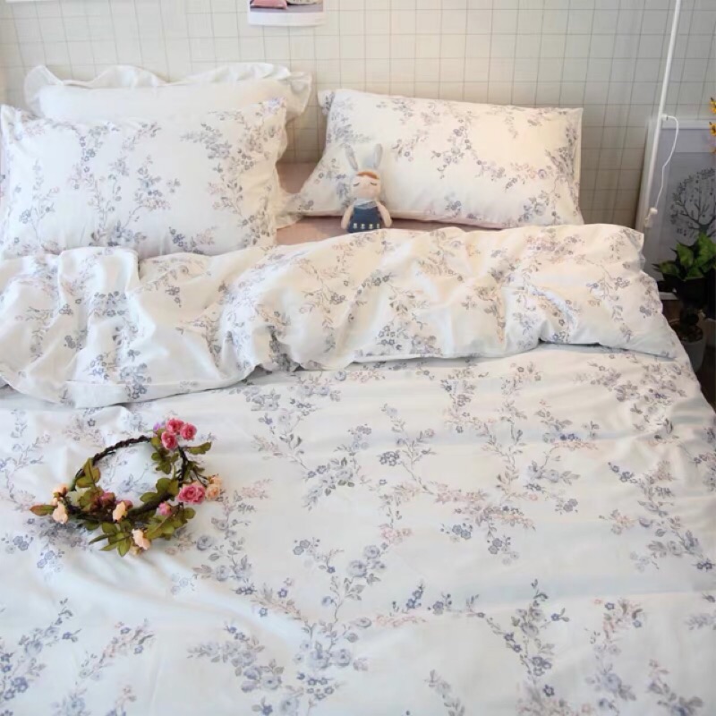 3款/美式田園碎花純棉床包組 床單被套枕套 ikea床墊尺寸 專櫃品質 小碎花  浪漫 單人床包 雙人床包 雙人加大床包